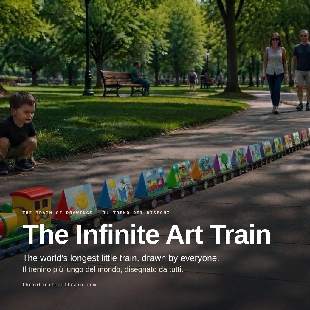 The Infinite Art Train — la campagna, copertina